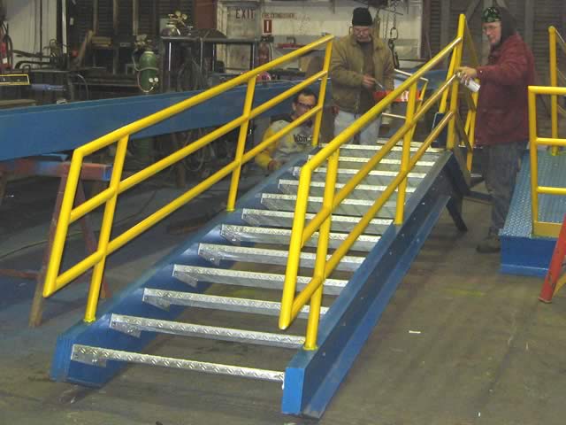 Ladders, Platforms, Stairways, Handrails & Guardrails